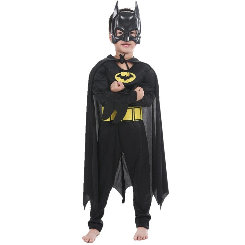 Fantasia Completa do Batman Super Conforto - Compre e Ganhe Capa Grátis 0 LuxxTec 