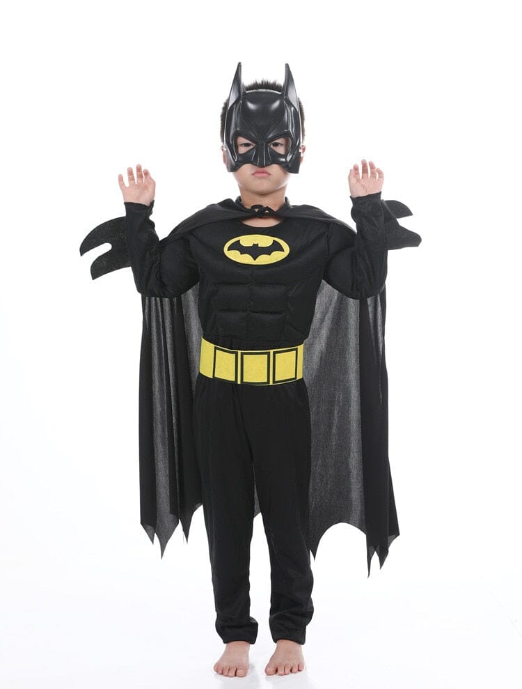 Fantasia Completa do Batman Super Conforto - Compre e Ganhe Capa Grátis 0 LuxxTec 